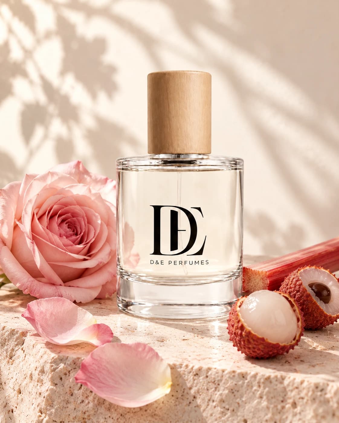 D&E Delira met lychee, rabarber, turkse roos